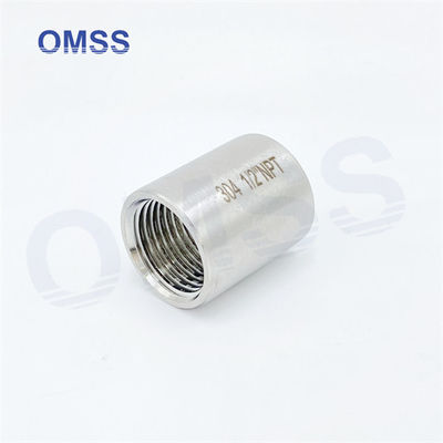316L 스테인리스 스틸 1/8&quot;-3&quot; NPT 스레드 풀 커플링 파이프 피팅